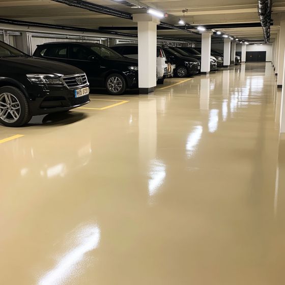 Vernice epossidica per pavimenti industriali e parcheggi - REVEPOXY - 55