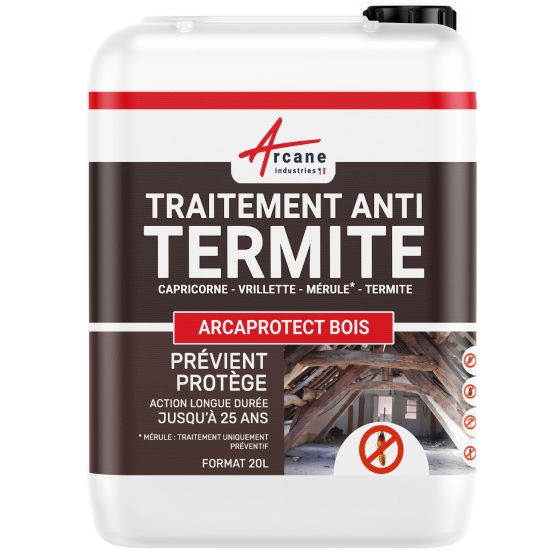 Traitement Bois Anti Termite 20L