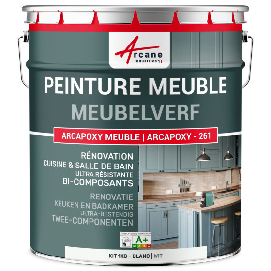 ARCAPOXY -261 Wit - RAL 9003 - 1 kg (tot 12 m² in 2 lagen)