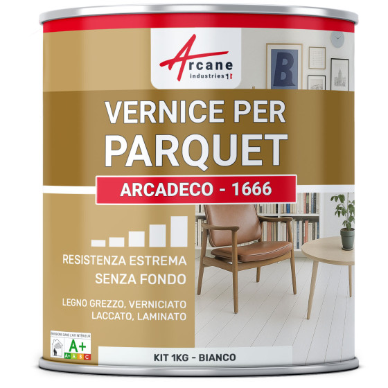 Vernice per parquet : ARCADÉCO - 1666 1 kg - Bianco