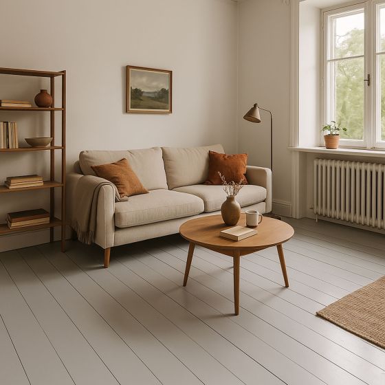 Peinture parquet bois, sol stratifié : ARCADÉCO PARQUET - Mise en situation - Telegris 4