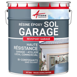 Resina para suelo de garaje - Pintura epoxi para suelo: REVEPOXY - 177
