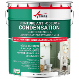 Anti-condensatie. geur- en schimmelverf voor vochtige ruimtes: ARCASCREEN -1212 Wit - 10 L