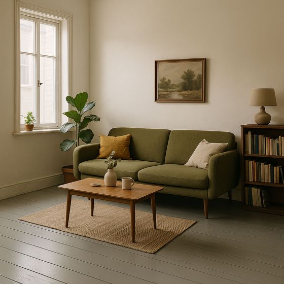 Verf voor houten parket, laminaatvloer: ARCADÉCO - 1666 - Mise en situation - Gris mortier