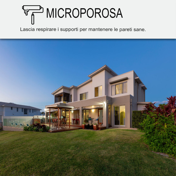 Pittura Esterna Acrilica per Crepi - ARCAFAÇADE RENOV 3 x 10 L Tinta Sabbia - RAL 085 90 20