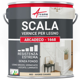 Pittura per scala interna : ARCADECO - 1668 4 kg - Avorio Chiaro - RAL 1015