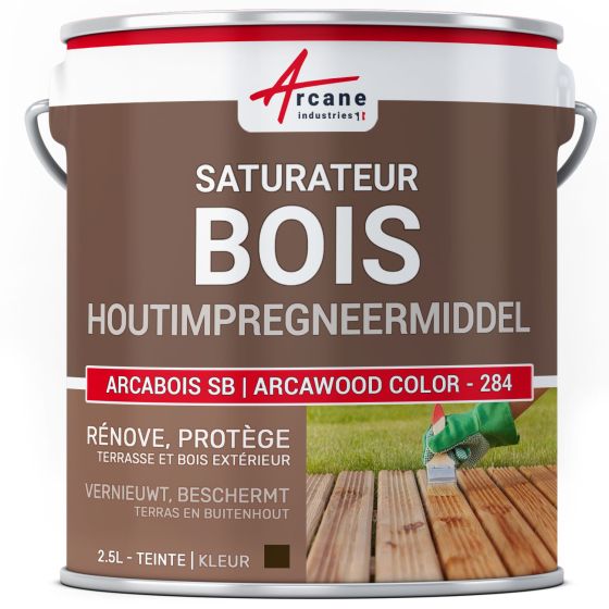 Natuurlijke houten terrasverzadiger: ARCAWOOD COLOR -284