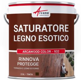 Saturatore per legno esotico, Saturatore per legno da esterno