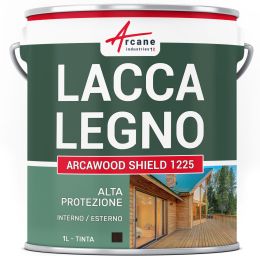 Impregnante per legno esterno/interno: ARCAWOOD SHIELD 1225 ebano