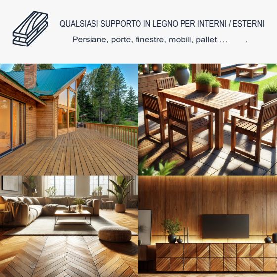 Impregnante per legno esterno/interno: ARCAWOOD SHIELD 1225 Impregnante per legno esterno/interno: ARCAWOOD SHIELD 1225