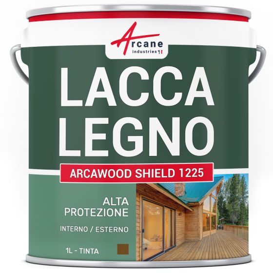 Impregnante per legno esterno/interno: ARCAWOOD SHIELD 1225 rovere scuro