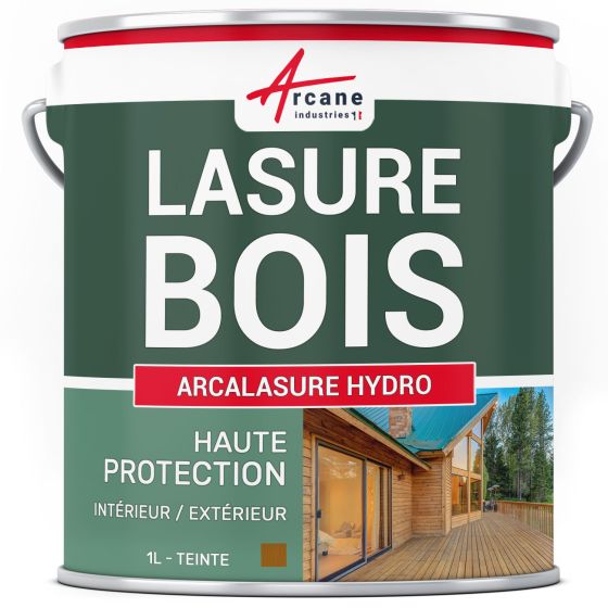 Lasure bois extérieur / intérieur : ARCALASURE HYDRO Couleur / Aspect chêne clair Lasure bois extérieur / intérieur : ARCALASURE HYDRO Couleur / Aspect chêne clair
