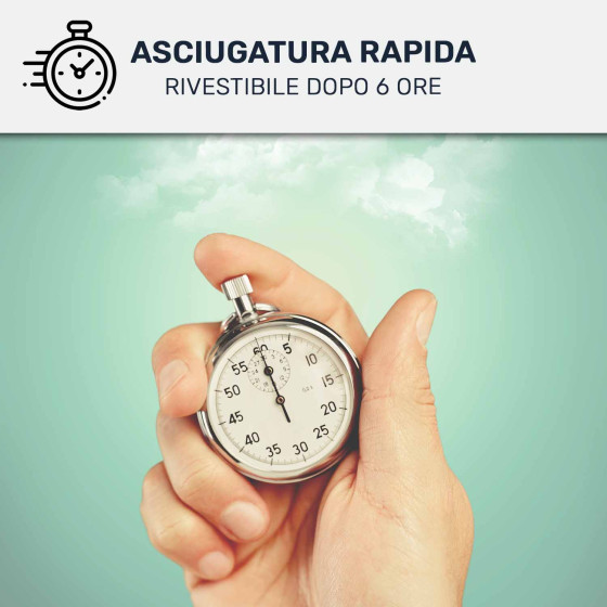 Anti-muffa ad alte prestazioni - ARCADAMP - 287 - Trasparente - 5 L