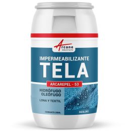 Impermeabilizante para Tejidos Textiles: ARCAREPEL - 53 - Transparente - 200 L (hasta 2000 m²)
