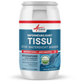Waterdichtmakend middel voor Stoffen Textiel: ARCAREPEL -53 - Transparant - 200 L (tot 2000 m²)