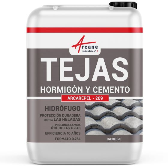 Hidrófugo transparente: para techos con tejas de cemento ARCAREPEL - 209