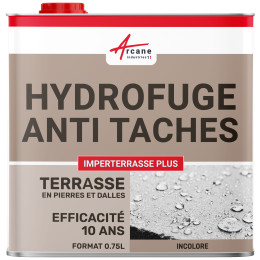 Hydrofuge oléofuge terrasse - Imperméabilisant solvanté effet longue durée : IMPERTERRASSE PLUS