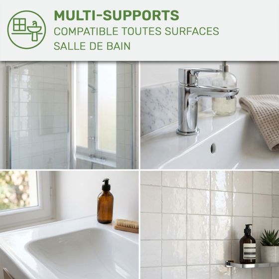 Nettoyant Salle de Bain Anti-Calcaire Naturel : ARCANET Sanitaire - Certifié Ecocert