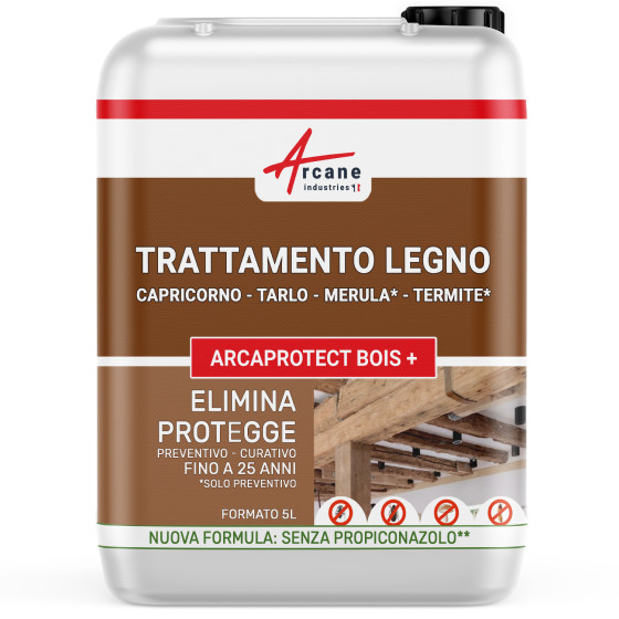 Trattamento legno esterno