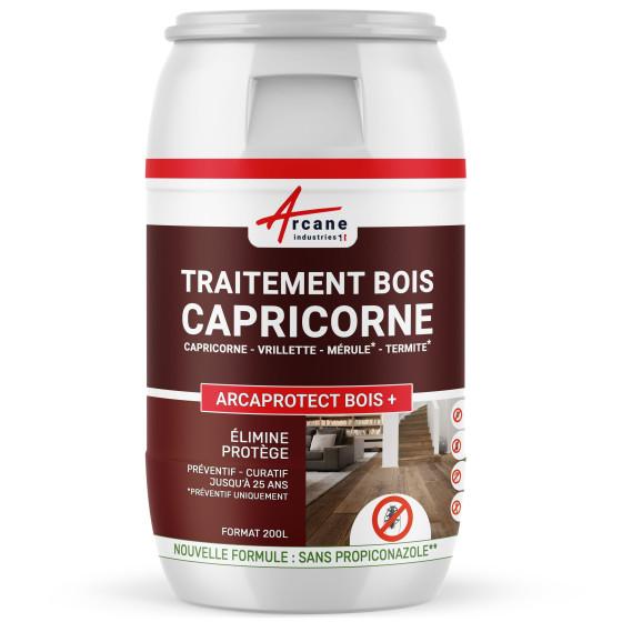 Traitement Capricorne du Bois - Transparent - 200 L
