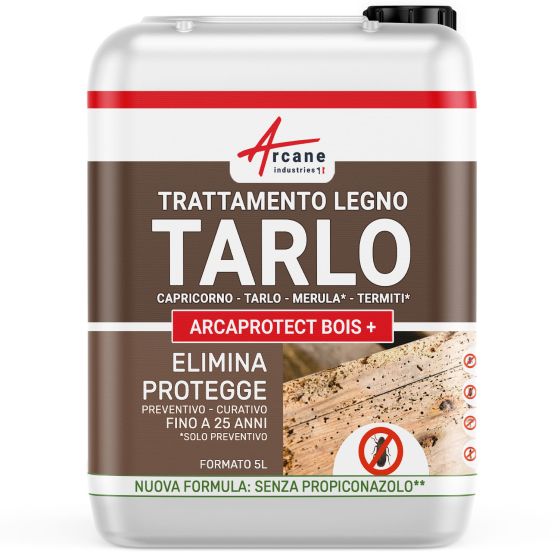 Trattamento tarlo del legno - Anti Xilofago