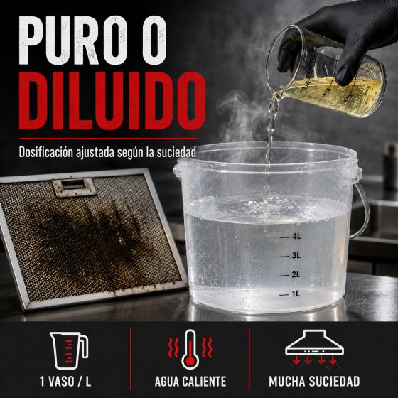 Limpiador desengrasante cocina - LIMPIADOR DE GRASAS Y HOLLÍN