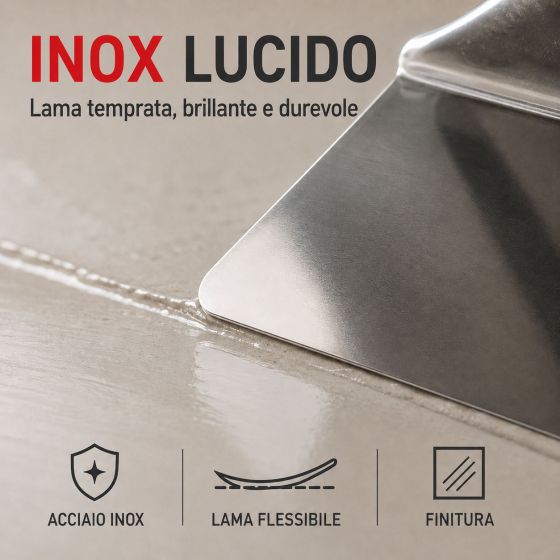 Spatola per intonaco e cemento cerato - Cazzuola americana Outil Parfait