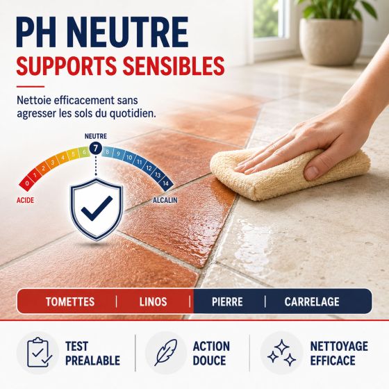 Nettoyant dégraissant carrelage sol et extérieur - NETTOYANT DÉGRAISSANT SOL