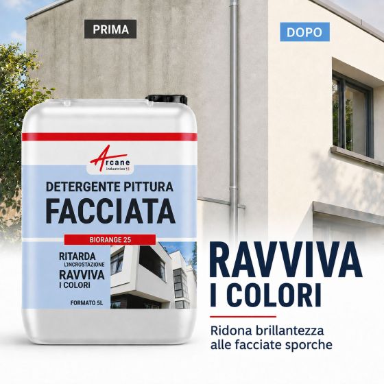 Detergente per facciate