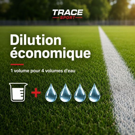 Peinture terrain de foot sport pelouse - TRACE SPORT