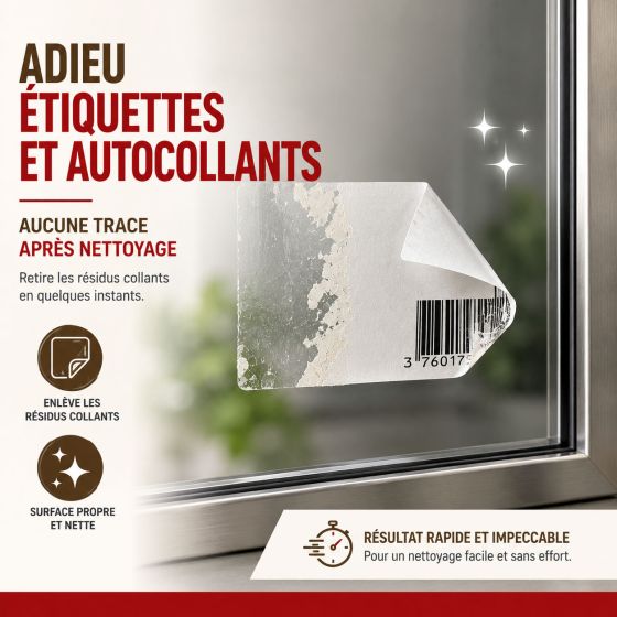 Solvant pour enlever colle et mastic - ENLEVE COLLE