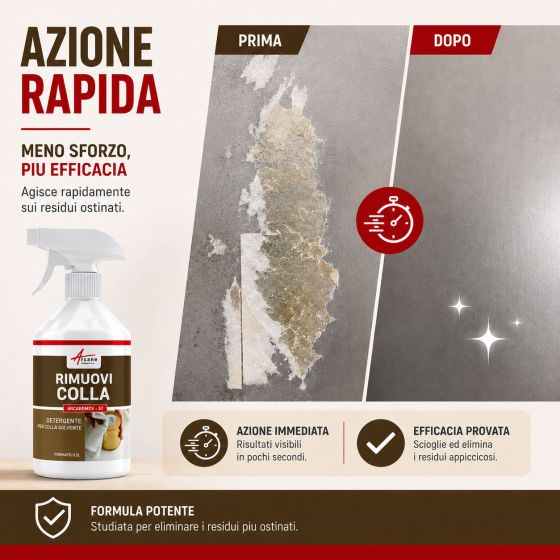 Rimuovi colla, Solvente per eliminare la colla - ARCAREMOV - 57