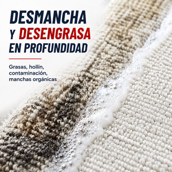 Limpiador para tela de toldo, sombrilla, alfombra - LIMPIADOR DE TELAS Y TEXTILES