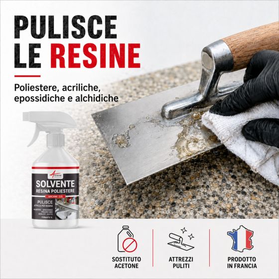 Solvente per resina, Diluente per resina poliestere