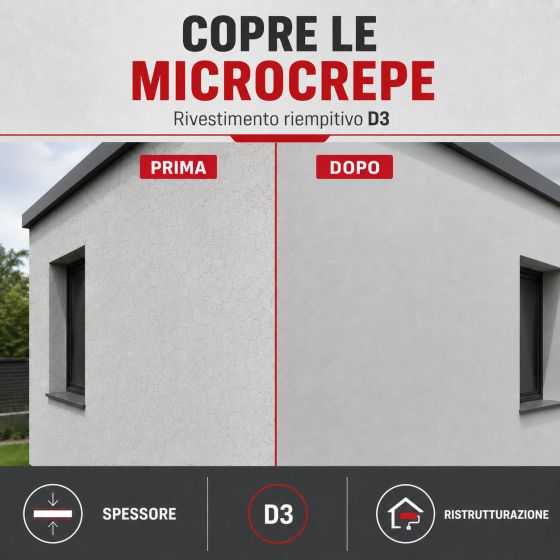 Pittura acrilica per esterni: per facciate esterne e stucco - ARCAFAÇADE RENOV