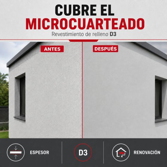 Pintura acrílica para exteriores, impermeable y duradera para fachadas exteriores - ARCAFAÇADE RENOV