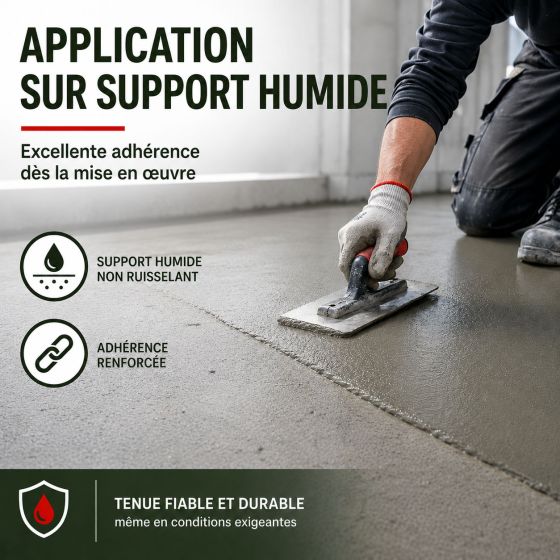 Enduit d'imperméabilisation sous carrelage : ARCACIM S2
