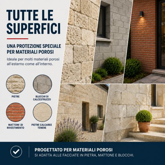 Trattamento antiumidità pareti umide, Barriera impermeabile ARCAFLUID - 14
