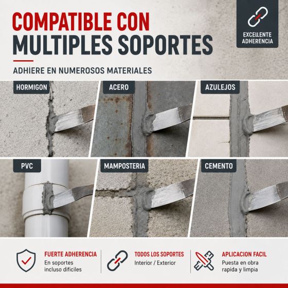 Mortero para grietas en muros - ARCAFLEX