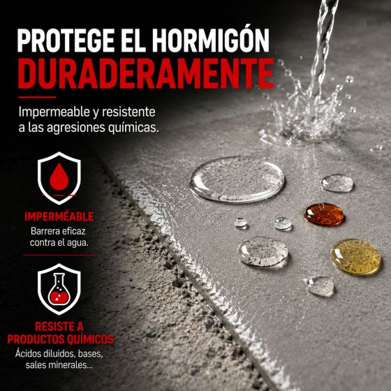 Mortero epoxi de reparación para agujeros y baches: DURPOX