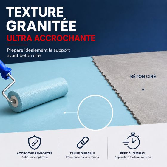 Primaire universel pour béton ciré