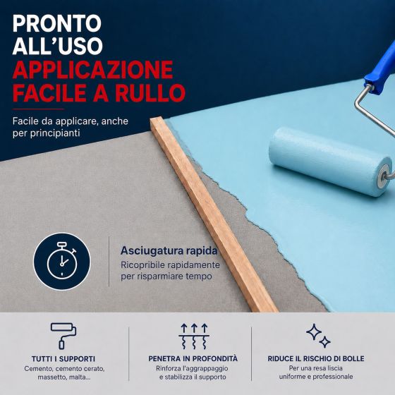 Primer universale per cemento cerato