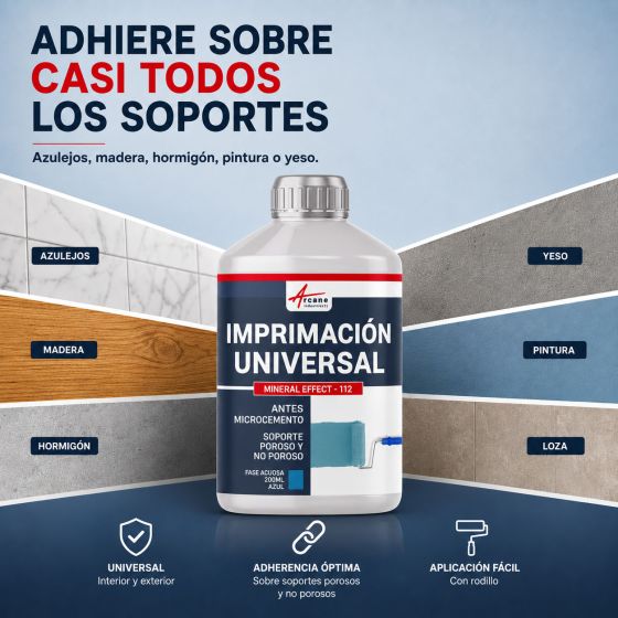 Imprimación universal para microcemento