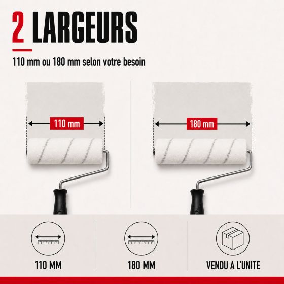 Manchon microfibres 12 mm