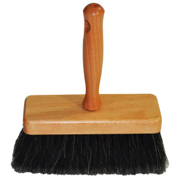 Cepillo para aplicación de enlucido de impermeabilización, enlucido de cemento, impermeabilización