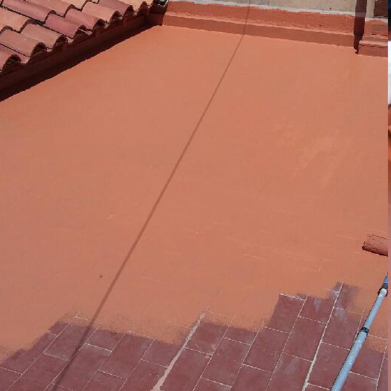Waterdichte verf voor terrassen - Buitencoating op basis van hars: ARCATERRAS