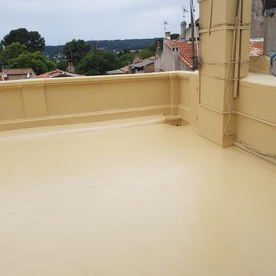 Impermeabilizzazione per terrazze - Resina Poliuretanica Colorata: ARCATHAN