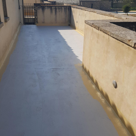 Impermeabilizzazione per terrazze - Resina Poliuretanica Colorata: ARCATHAN