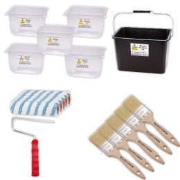 Strumenti di applicazione per resina impermeabilizzante Arcaclear Kit