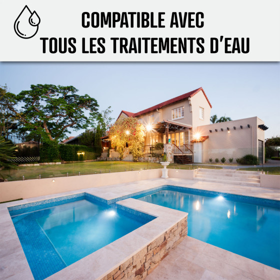 fuite piscine carrelée - KIT ARCACLEAR PISCINE